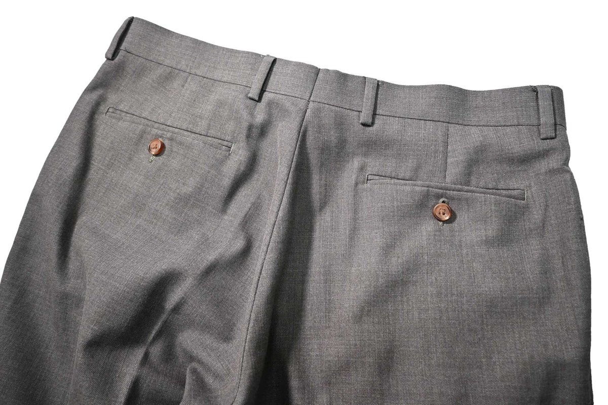 画像4: Used Ralph Lauren Polyester/Rayon Pleated Slacks (4)