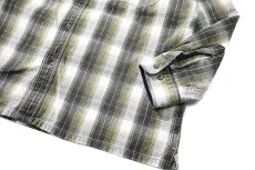 画像3: Used St John's Bay Heavy Flannel Shirt Box Cut (3)