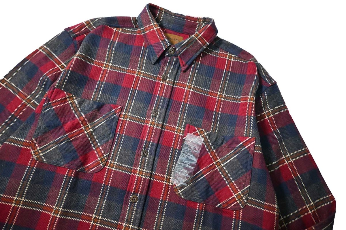 画像2: Deadstock St John's Bay Heavy Flannel Shirt (2)