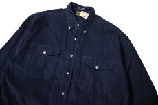 画像2: 80s Deadstock Eddie Bauer Corduroy Shirt (2)
