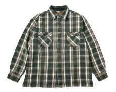 画像1: Used St John's Bay Heavy Flannel Shirt Box Cut (1)