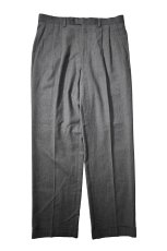 画像1: Used Chaps Wool Pleated Slacks (1)
