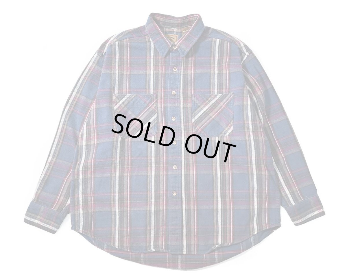 画像1: Used St John's Bay Heavy Flannel Shirt (1)