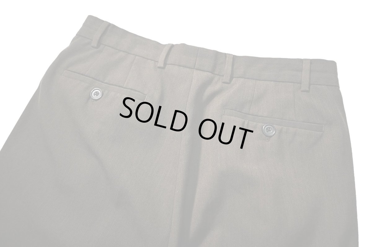 画像4: Used Le Collezioni Structure Wool Pleated Slacks (4)