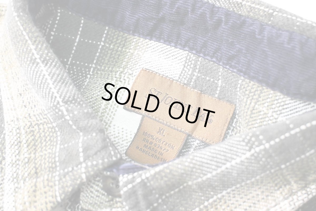 画像4: Used St John's Bay Heavy Flannel Shirt Box Cut (4)