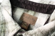 画像4: Used St John's Bay Heavy Flannel Shirt Box Cut (4)