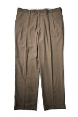 画像1: Used Ralph Lauren Polyester/Rayon Pleated Slacks (1)