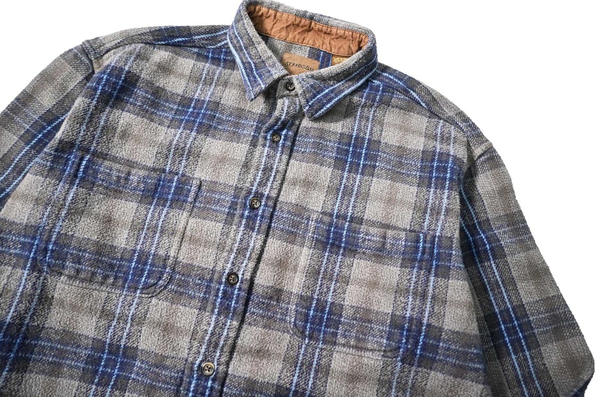 画像2: Used St John's Bay Heavy Flannel Shirt (2)