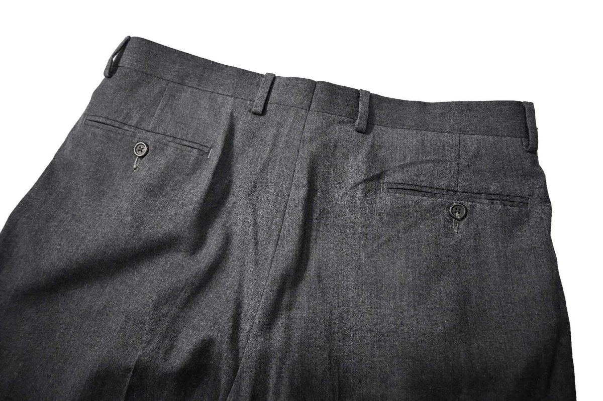 画像4: Used Chaps Wool Pleated Slacks (4)