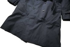 画像3: Used Us Navy All Weather Coat Navy (3)