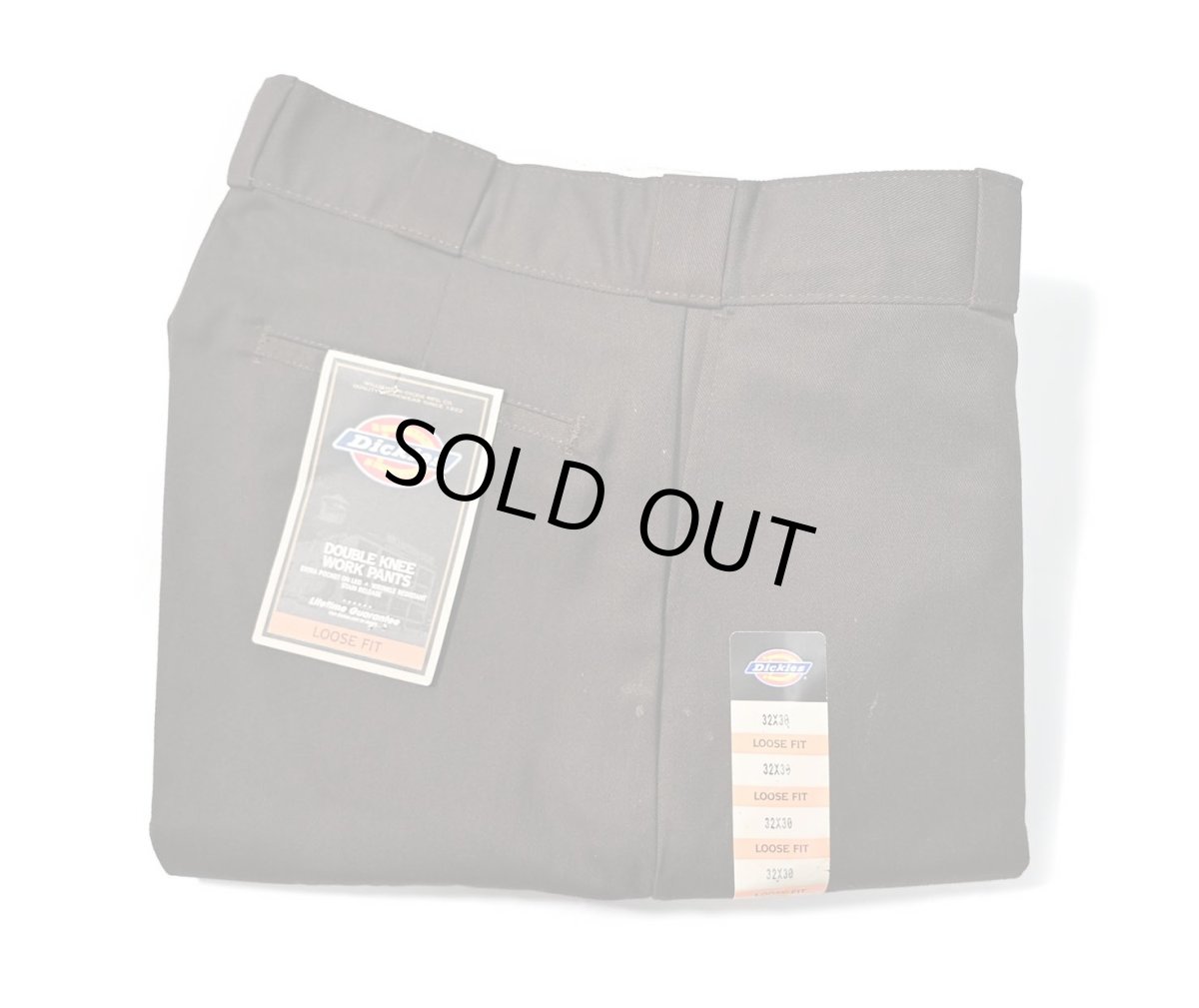 画像1: Deadstock Dickies 85283DB Double Knee Work Pants (1)