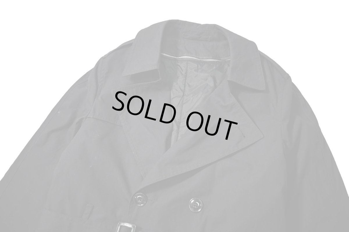 画像2: Used Us Navy All Weather Coat Black (2)