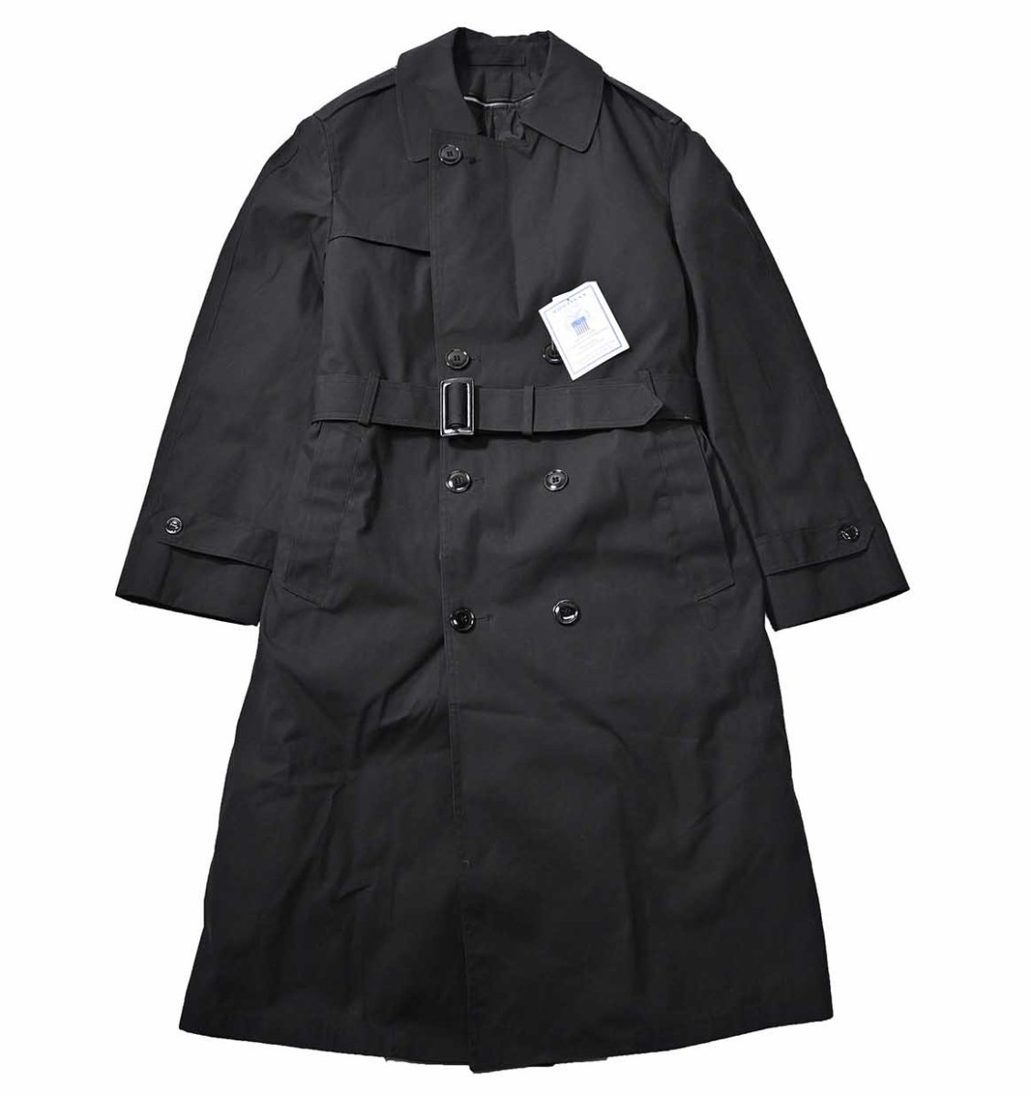 画像1: Deadstock Us Navy All Weather Coat Black (1)