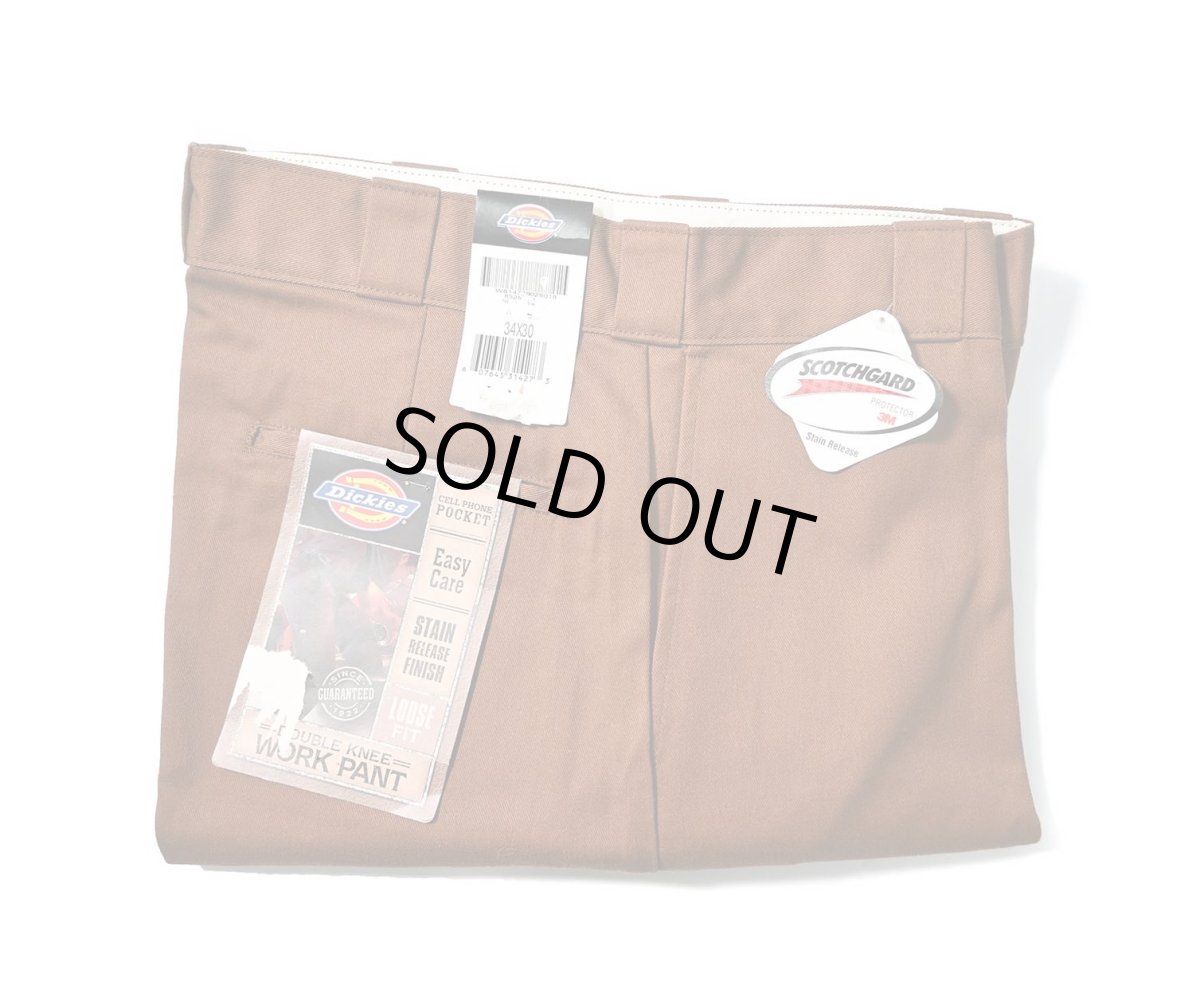 画像1: 00s Deadstock Dickies 85283LJ Double Knee Work Pants (1)