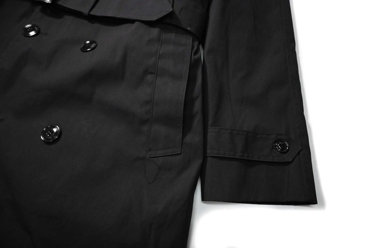 画像4: Deadstock Us Navy All Weather Coat Black (4)