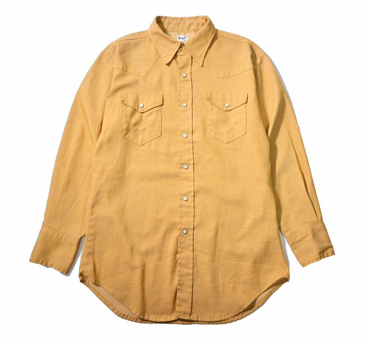 画像1: 60s Used Wrangler Western Shirt (1)