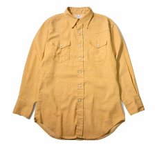 画像1: 60s Used Wrangler Western Shirt (1)