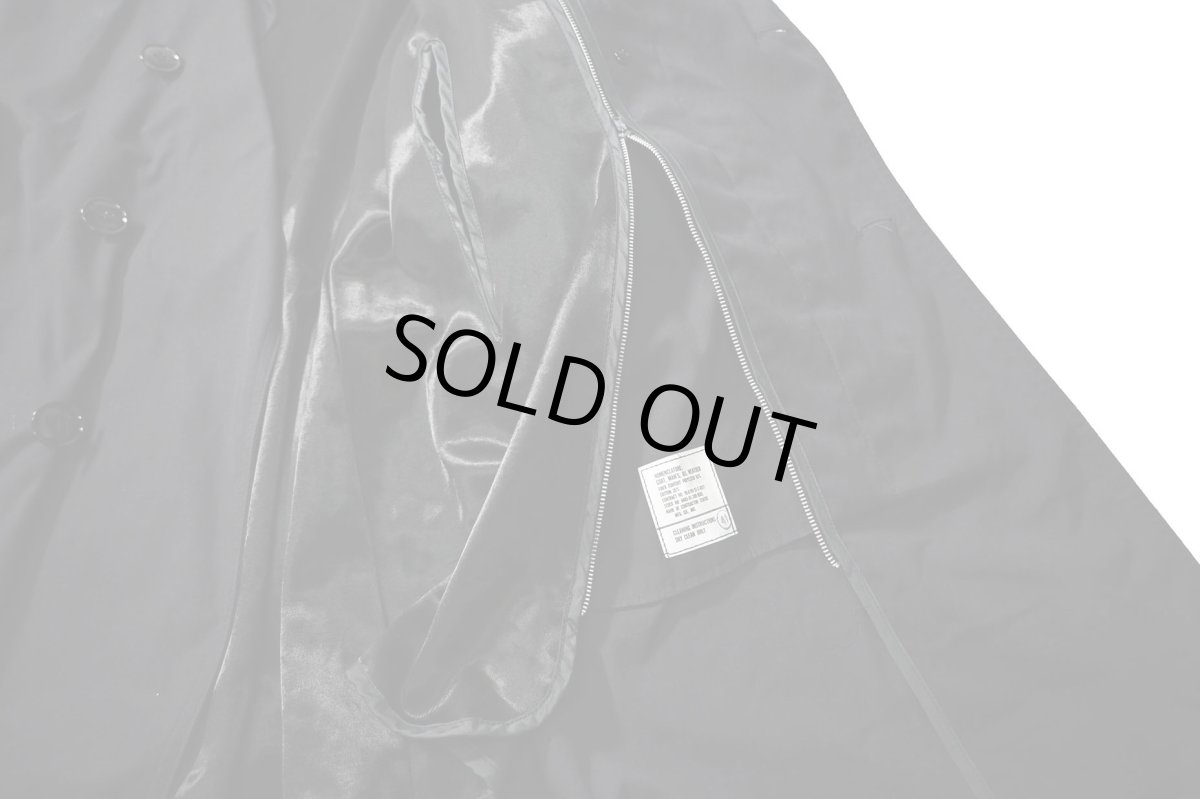 画像6: Used Us Navy All Weather Coat Black (6)