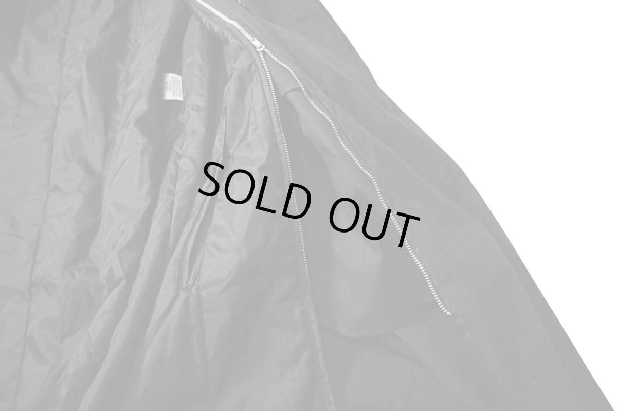 画像6: Used Us Navy All Weather Coat Black (6)
