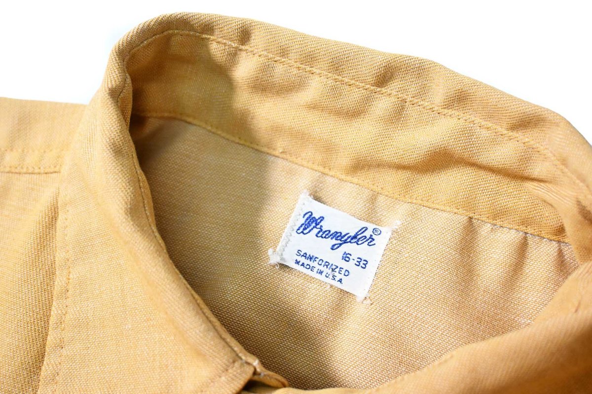 画像4: 60s Used Wrangler Western Shirt (4)