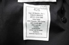 画像8: Deadstock Us Navy All Weather Coat Black (8)