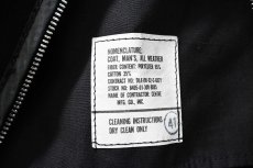 画像7: Used Us Navy All Weather Coat Black (7)