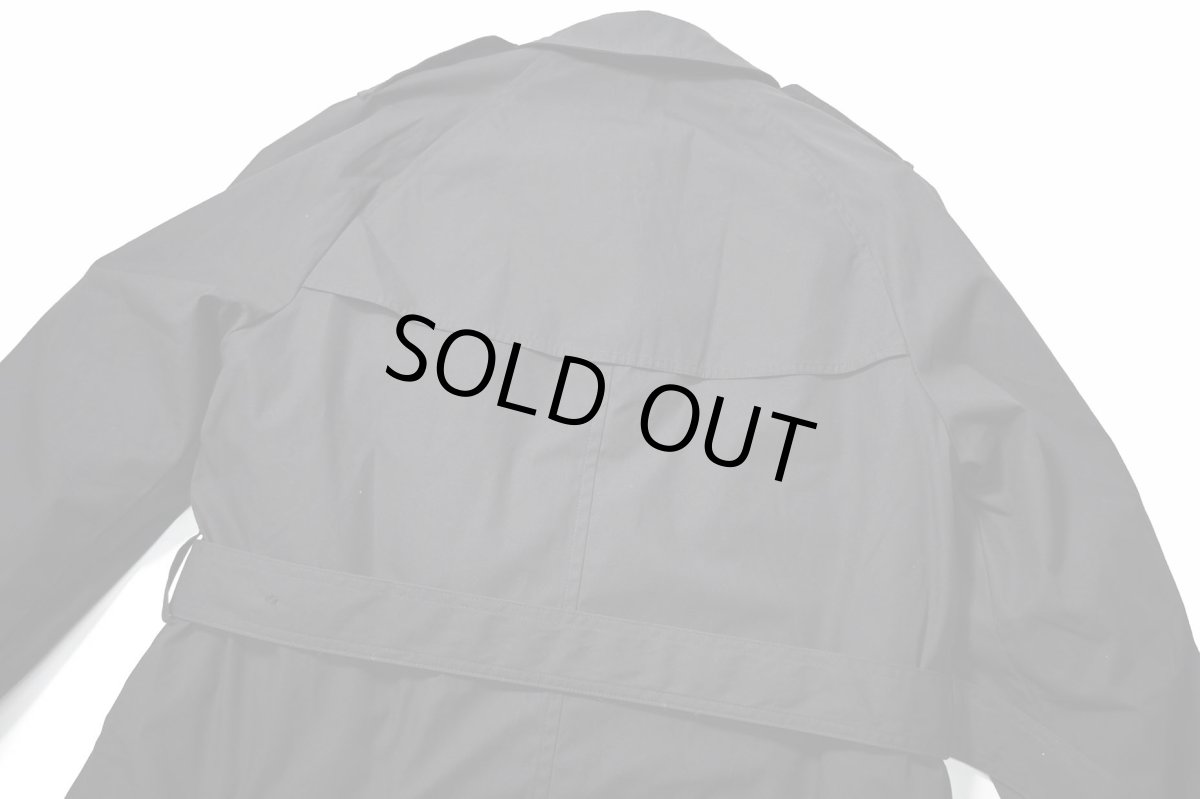 画像10: Used Us Navy All Weather Coat Black (10)