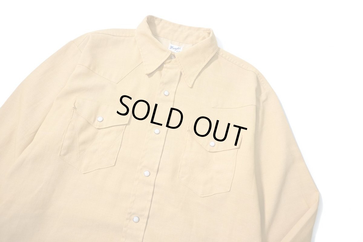 画像2: 60s Used Wrangler Western Shirt (2)