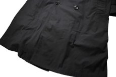 画像3: Used Us Navy All Weather Coat Black (3)