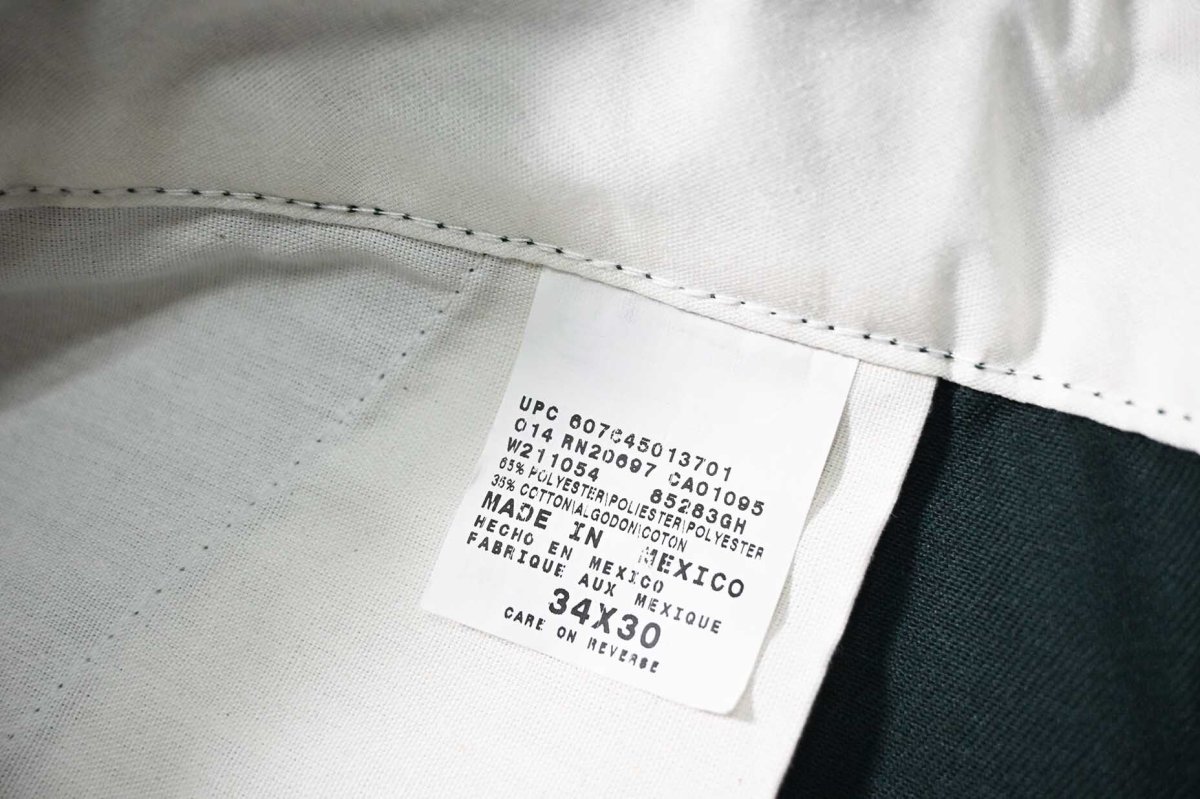 画像8: Deadstock Dickies 85283GH Double Knee Work Pants (8)