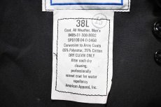画像9: Used Us Navy All Weather Coat Black (9)