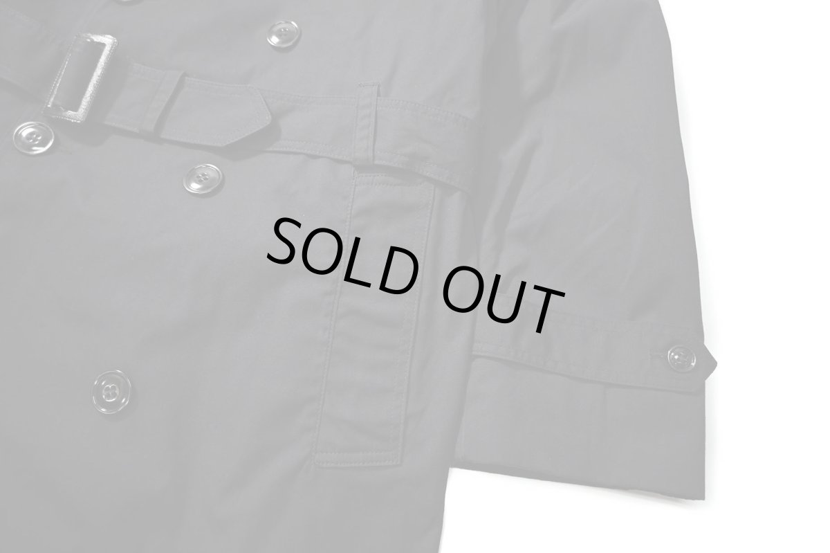 画像4: Used Us Navy All Weather Coat Black (4)