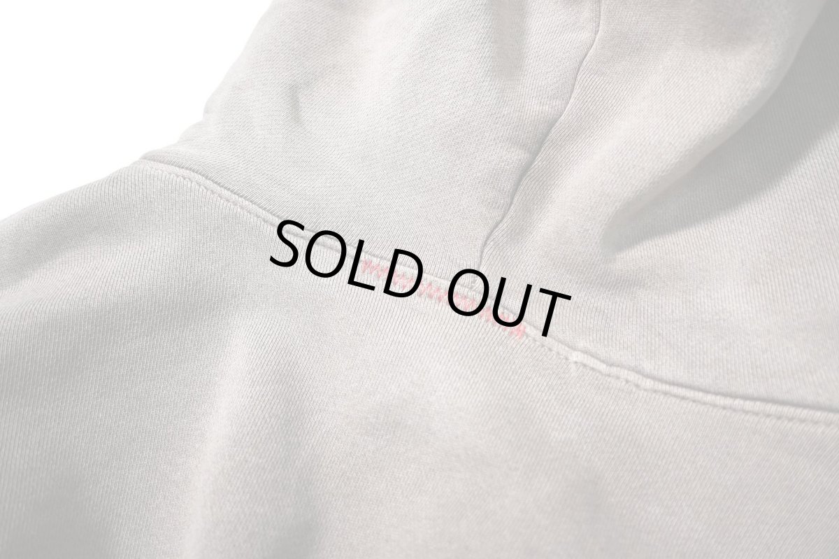 画像5: MOOJI MOOJI US Oversize Zip Up Hoodie Aged Stone Grey (5)