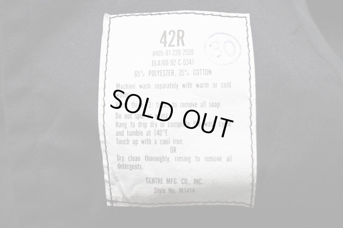 画像6: Deadstock Us Navy All Weather Coat Black (6)