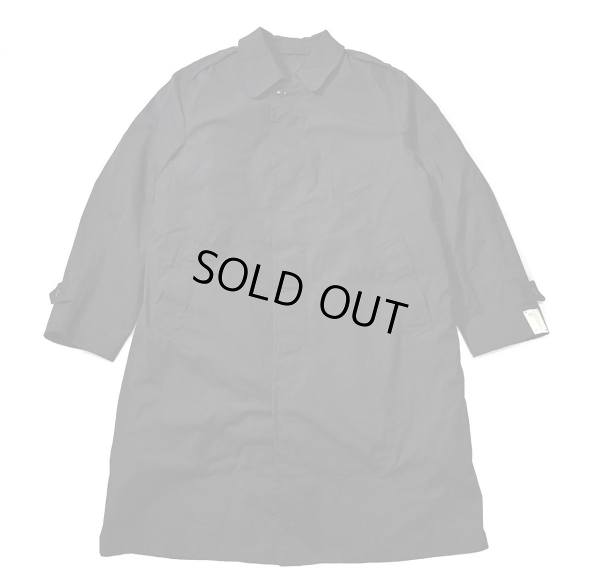 画像1: Deadstock Us Navy All Weather Coat Black (1)