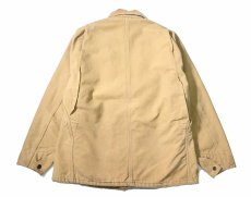 画像2: Used Carhartt Blanket Lined Michigan Chore Coat Wheat made in USA (2)