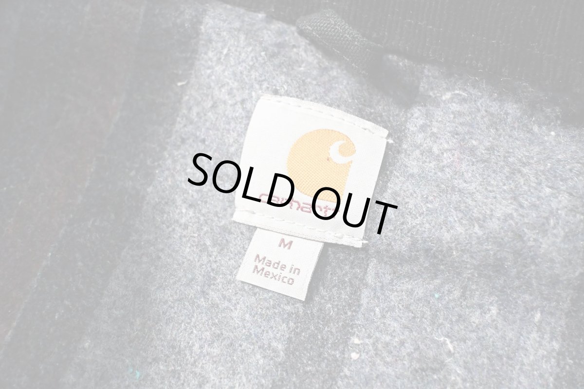 画像6: Used Carhartt Blanket Lined Michigan Chore Coat Black (6)