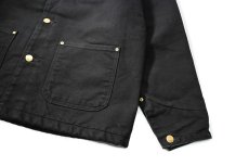 画像4: Used Carhartt Blanket Lined Michigan Chore Coat Black (4)