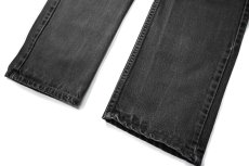 画像3: 97' Used Levi's 505 Denim Pants Black made in USA リーバイス (3)