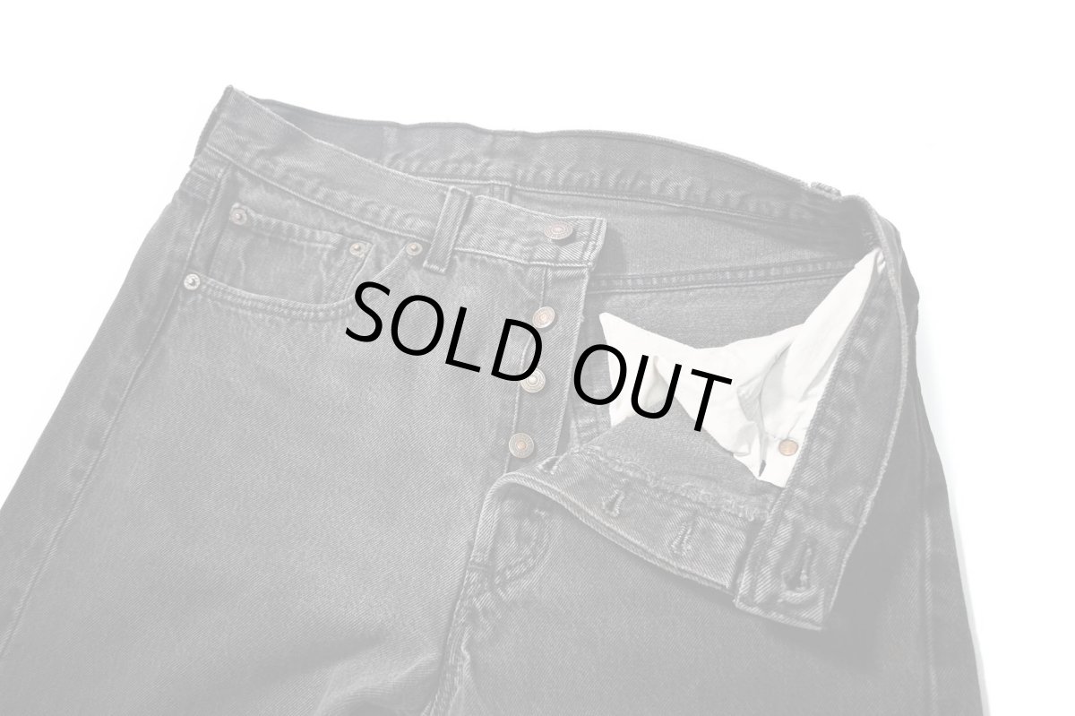 画像6: 94' Used Levi's 501 Denim Pants Black made in USA リーバイス (6)