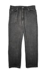 画像1: 95' Used Levi's 505 Denim Pants Cut Off Black made in USA リーバイス (1)