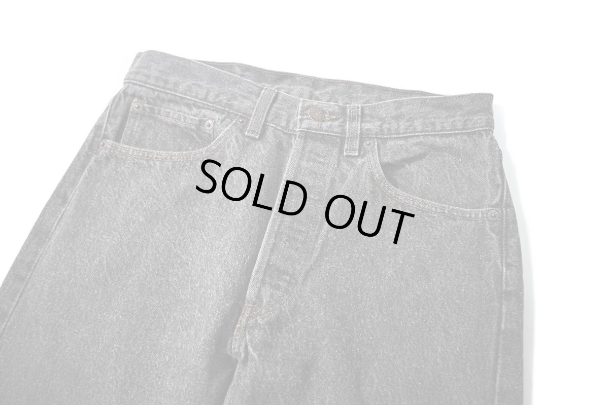 画像2: 92' Used Levi's 501 Denim Pants Black made in USA リーバイス (2)