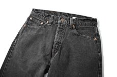 画像2: 97' Used Levi's 505 Denim Pants Black made in USA リーバイス (2)