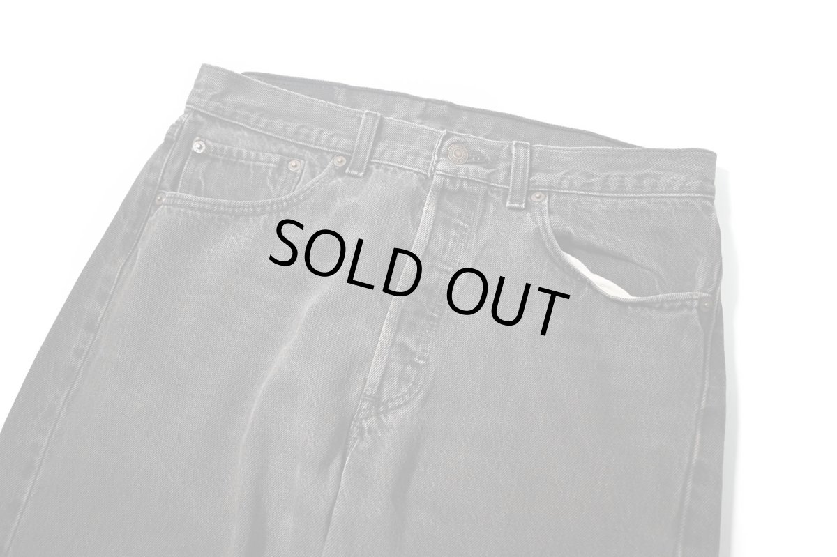 画像2: 94' Used Levi's 501 Denim Pants Black made in USA リーバイス (2)
