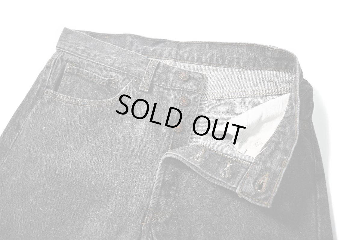 画像6: 92' Used Levi's 501 Denim Pants Black made in USA リーバイス (6)