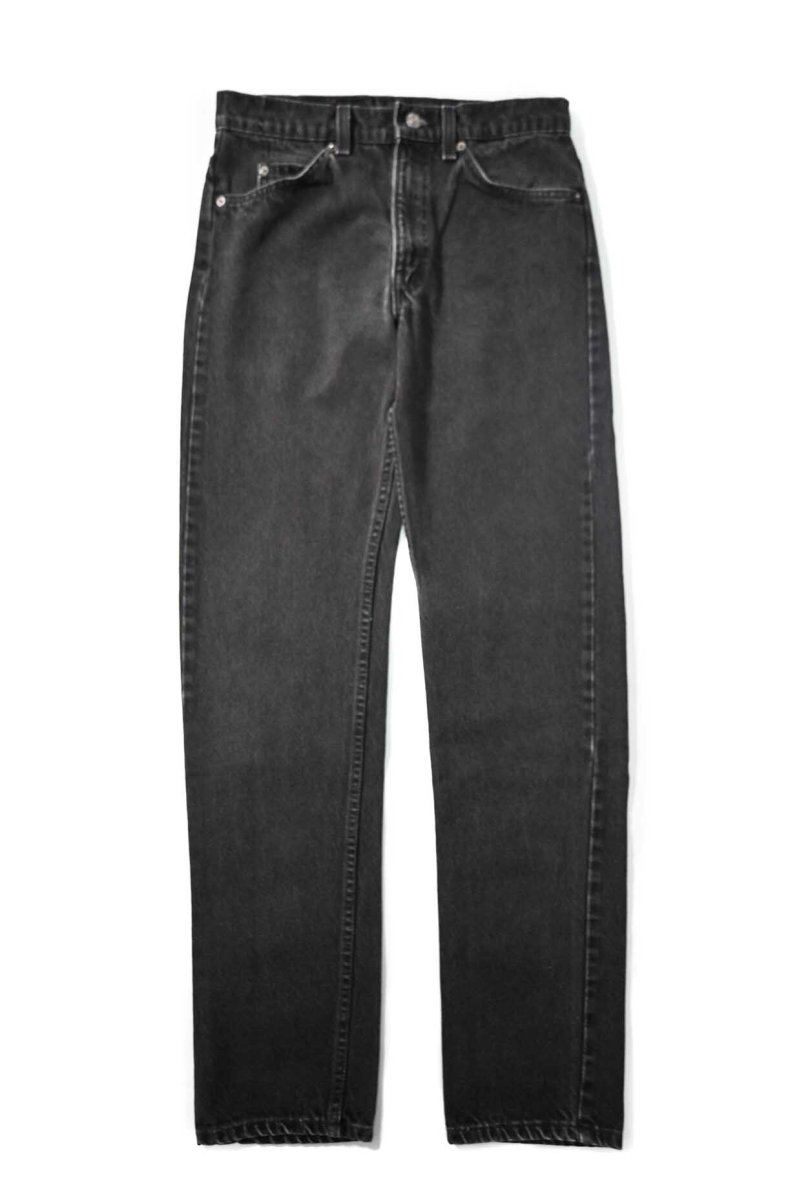画像1: 94' Used Levi's 505 Denim Pants Black made in USA リーバイス (1)