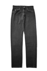 画像1: 94' Used Levi's 505 Denim Pants Black made in USA リーバイス (1)