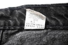 画像8: 94' Used Levi's 505 Denim Pants Black made in USA リーバイス (8)