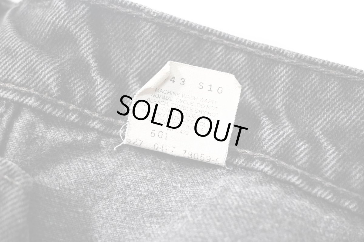 画像8: 97' Used Levi's 505 Denim Pants Black made in USA リーバイス (8)