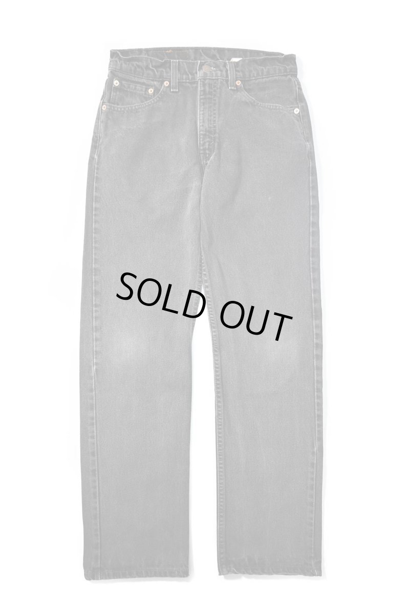 画像1: 97' Used Levi's 505 Denim Pants Black made in USA リーバイス (1)